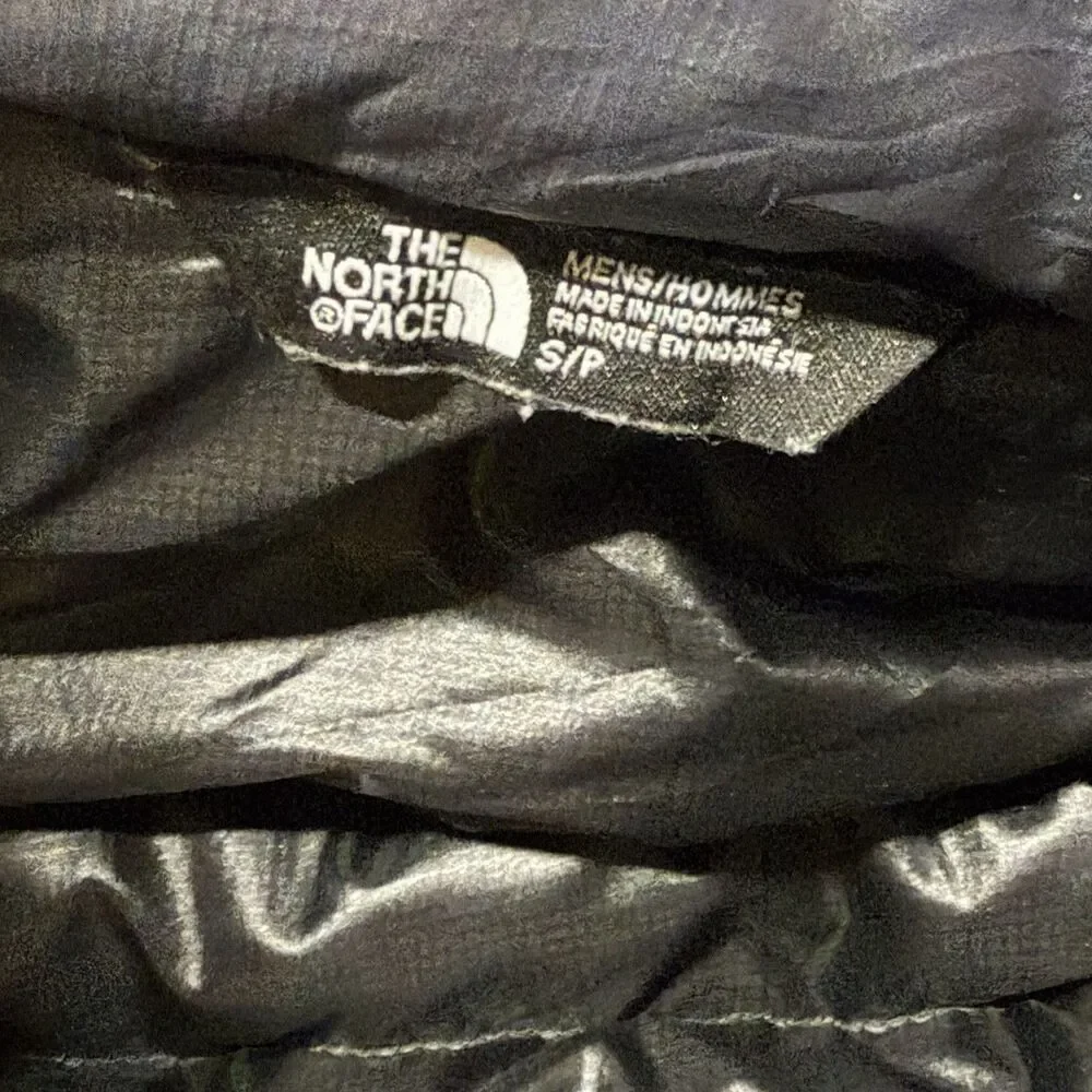 The North Face Men's 550 PUFFER RTO Goose Down Fill Jacket Small Gray Black